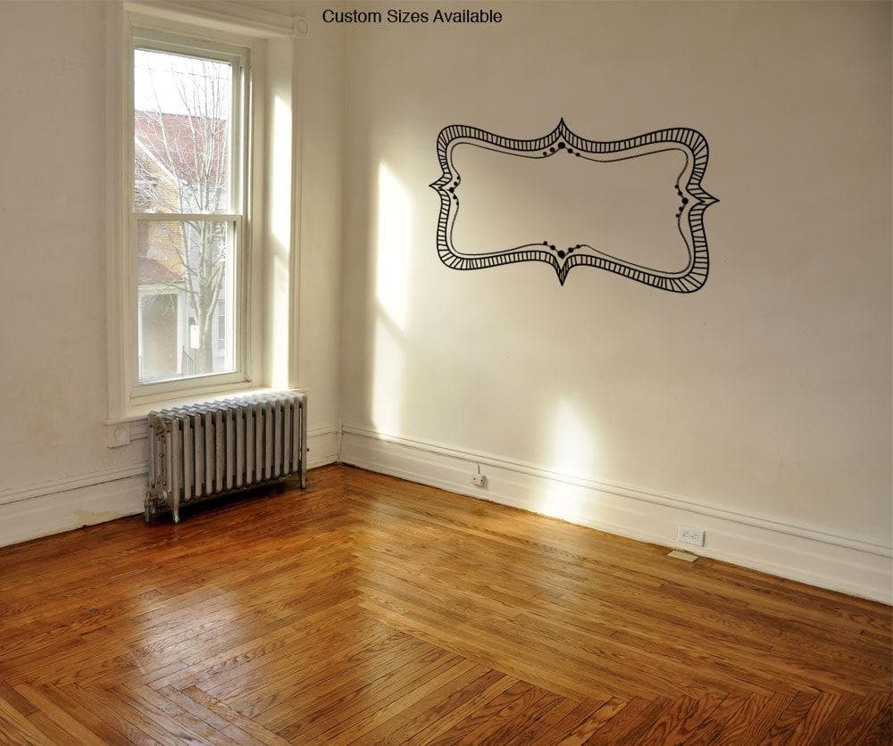 Picture Frame Vinyl Wall Decal Sticker. #OS_MG177