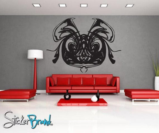 Vinyl Wall Decal Sticker Funky Mouse Blob Abstract  #AC132