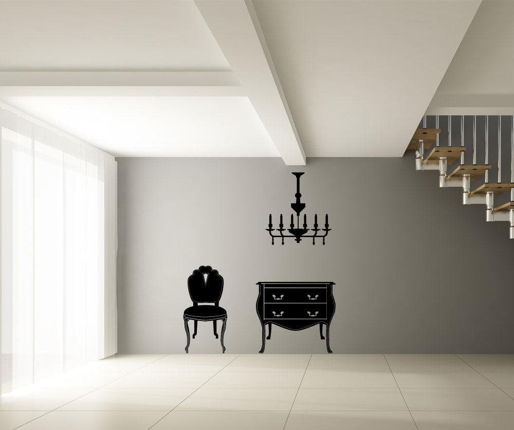 Vinyl Wall Decal Sticker Furniture Set #OS_MG168