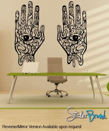 Vinyl Wall Decal Sticker Hand-eye #MConde103