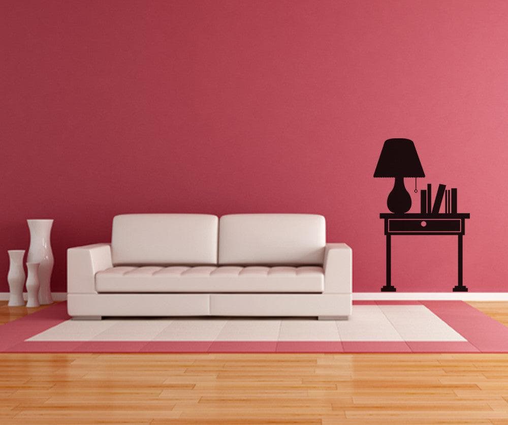 Vinyl Wall Decal Sticker Lamp and Desk #OS_DC101