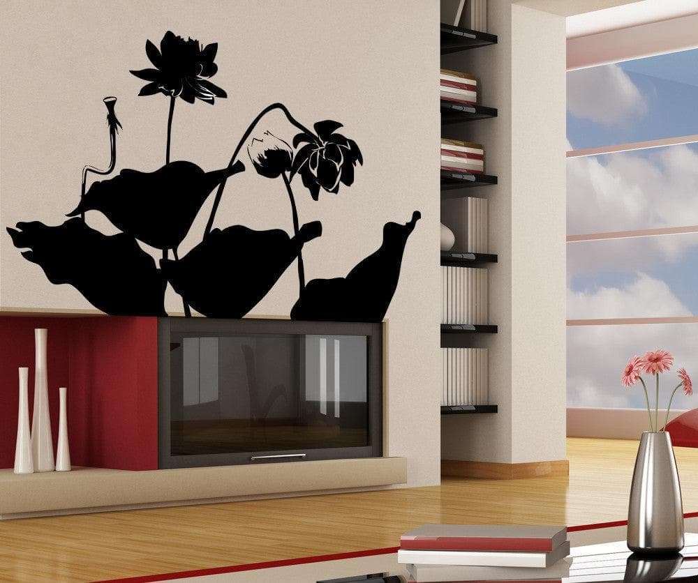 Vinyl Wall Decal Sticker Lotus #AC213