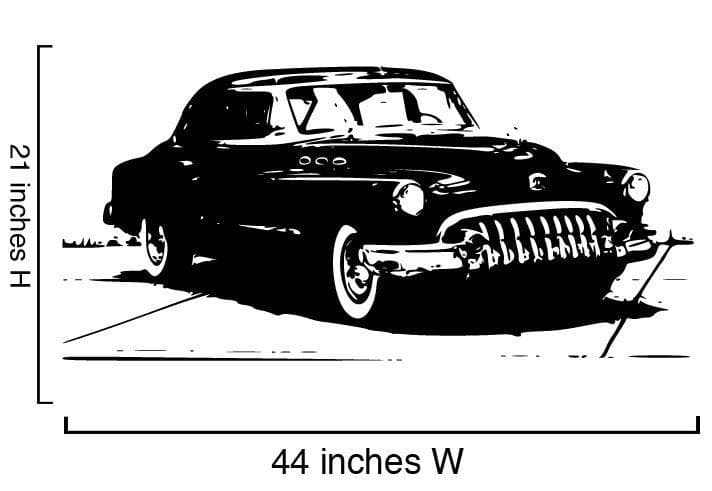 Vinyl Wall Decal Sticker Old Antique Classic Car Model #259