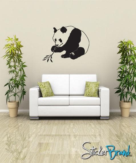 Vinyl Wall Decal Asian Panda #771