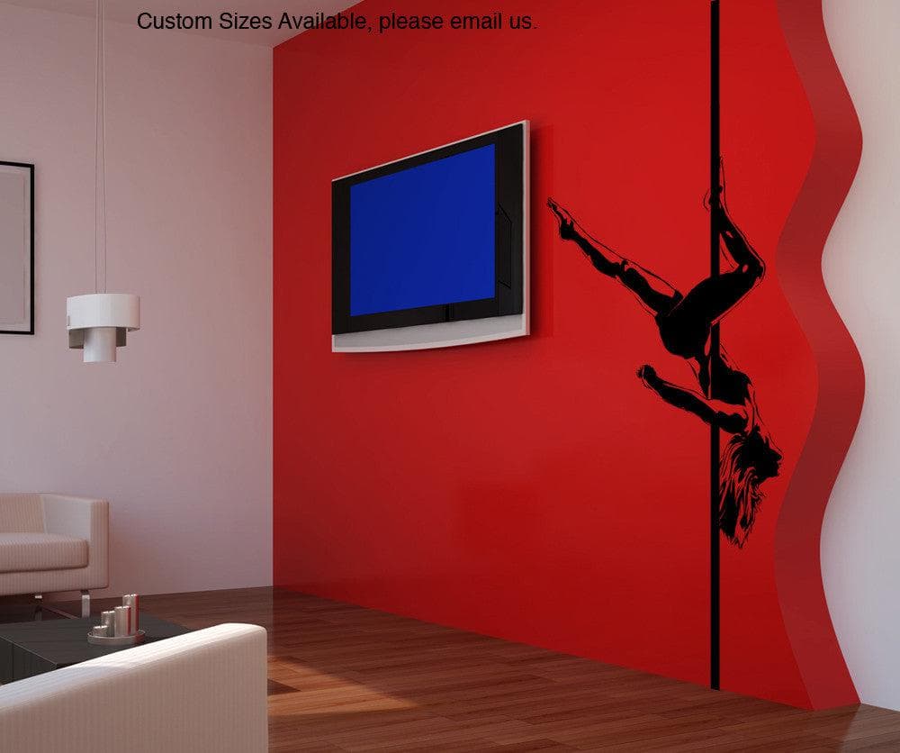 Vinyl Wall Decal Sticker Pole Dancer #AC184
