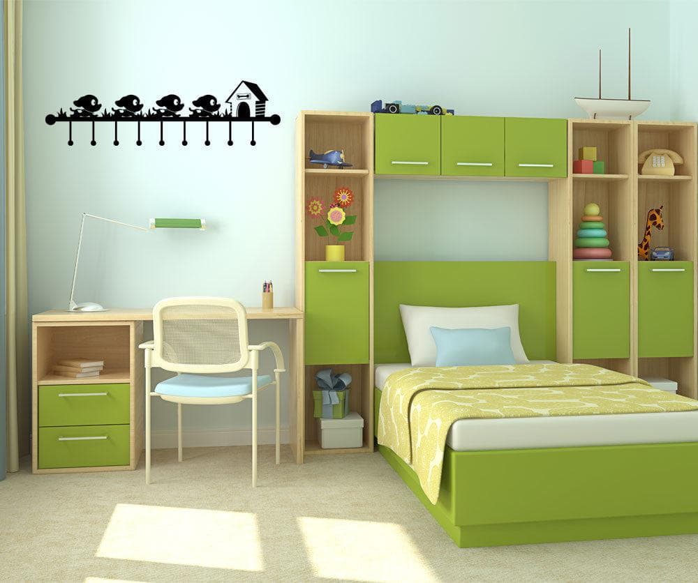 Vinyl Wall Decal Sticker Puppy Hanger #OS_MG169