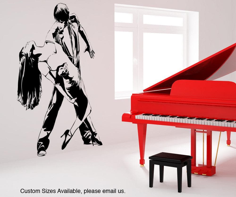 Vinyl Wall Decal Sticker Rhumba Dancer #AC185