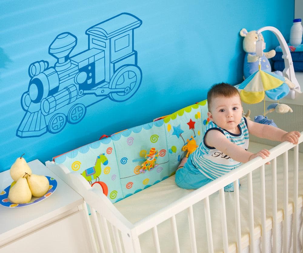 Vinyl Wall Decal Sticker Choo Choo Train #OS_AA216