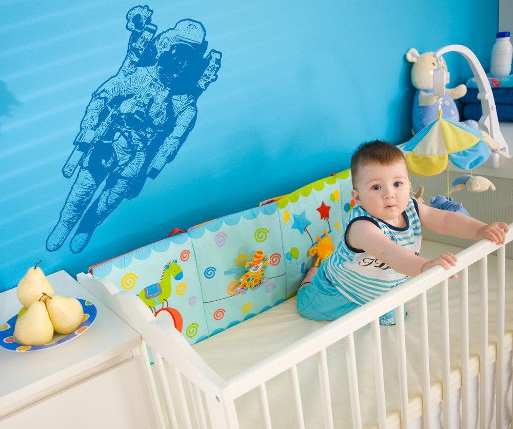Vinyl Wall Decal Sticker Flying Astronaut #OS_AA174
