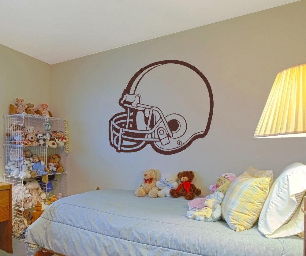 Vinyl Wall Decal Sticker Football Helmet #OS_AA190