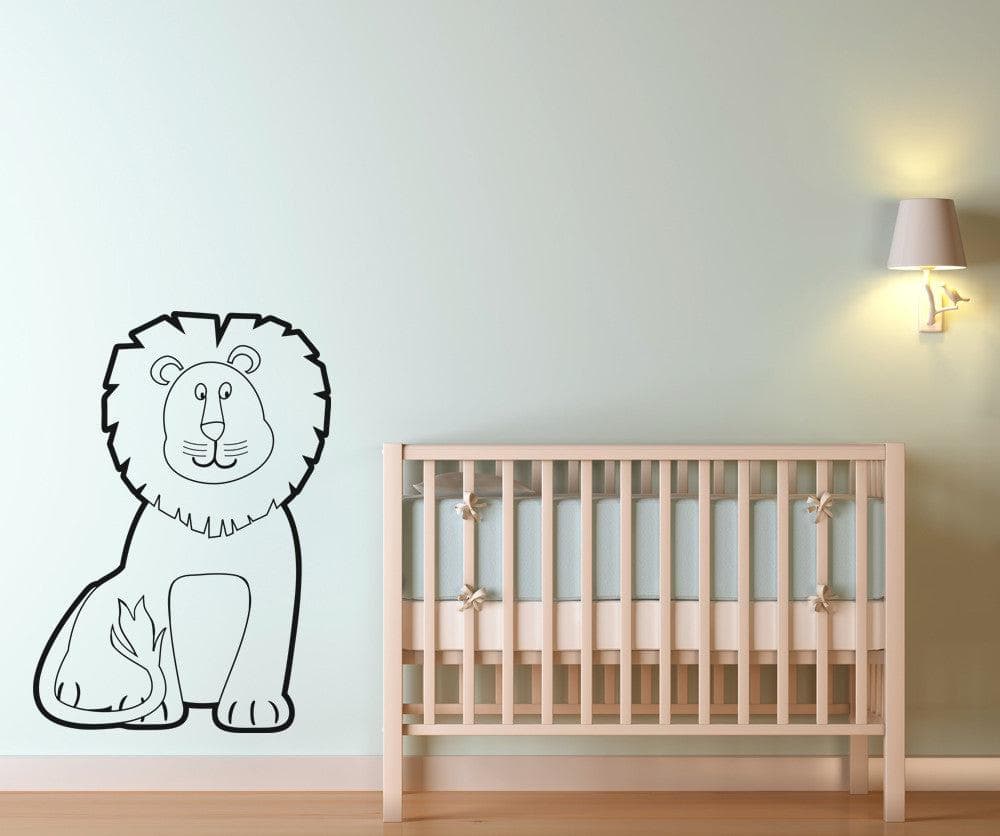 Vinyl Wall Decal Sticker Kids' Lion #OS_AA543