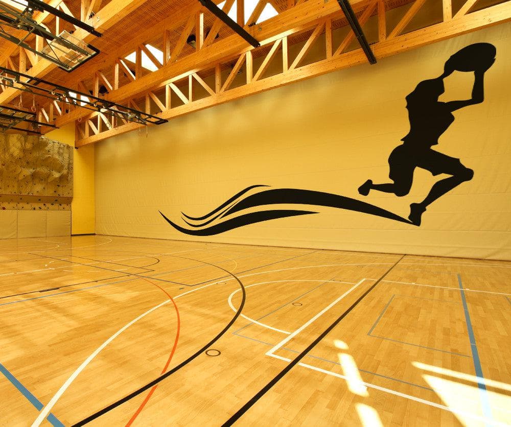 Vinyl Wall Decal Sticker Women's Basketball Player #OS_AA509
