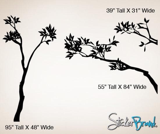 Vinyl Wall Decal Sticker Tree and Branches #AC120