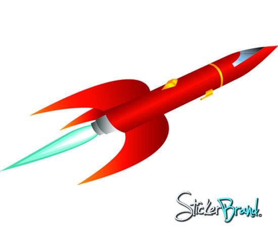 Graphic Wall Decal Sticker Alien Spaceship #KTudor115