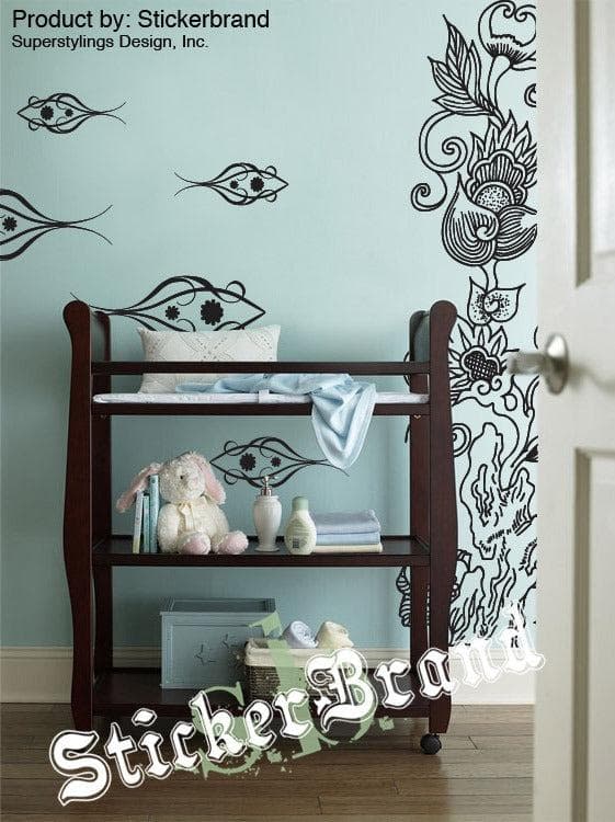 Vinyl Wall Decal Sticker Exotic Deep Sea Coral Reef #341