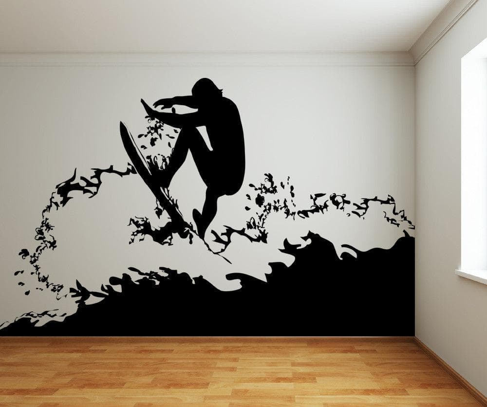 Surfer Wall Decal Sticker. #AC180
