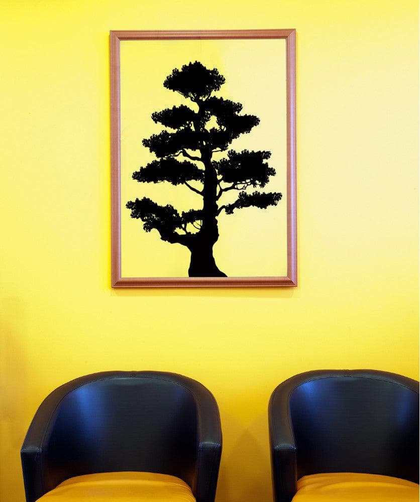 Vinyl Wall Decal Sticker Tiered Bonsai #AC225