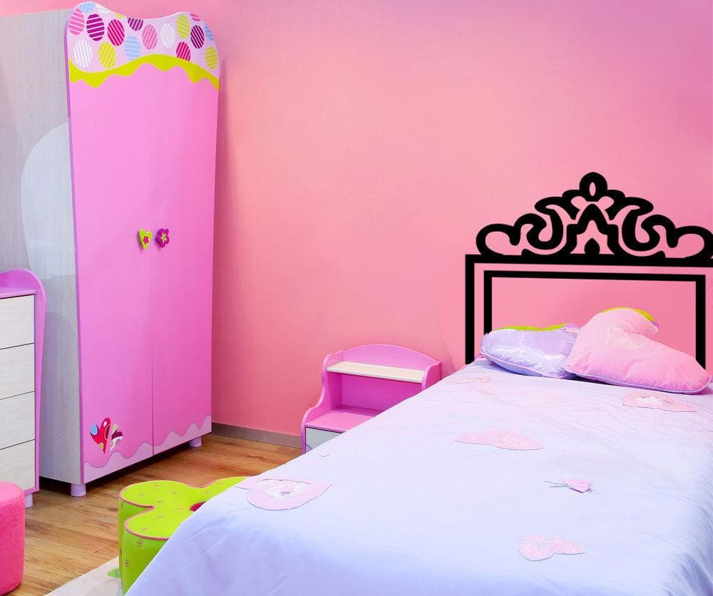 Vinyl Wall Decal Sticker Bed Frame #OS_MG182