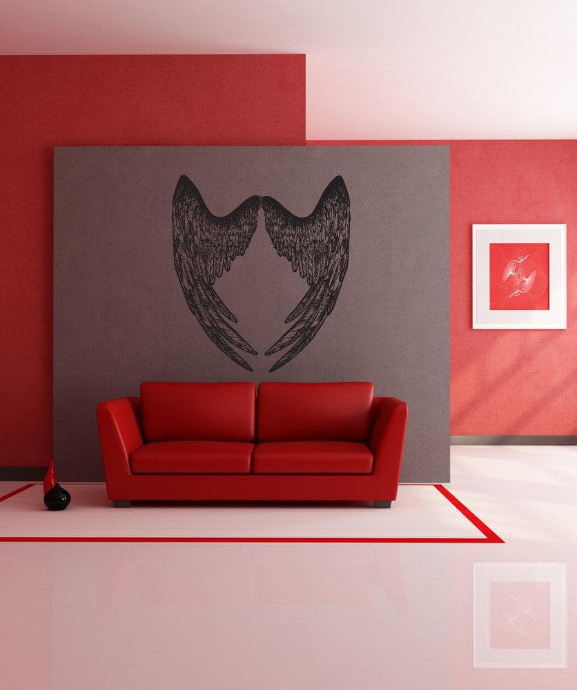 Vinyl Wall Decal Sticker Wings #869