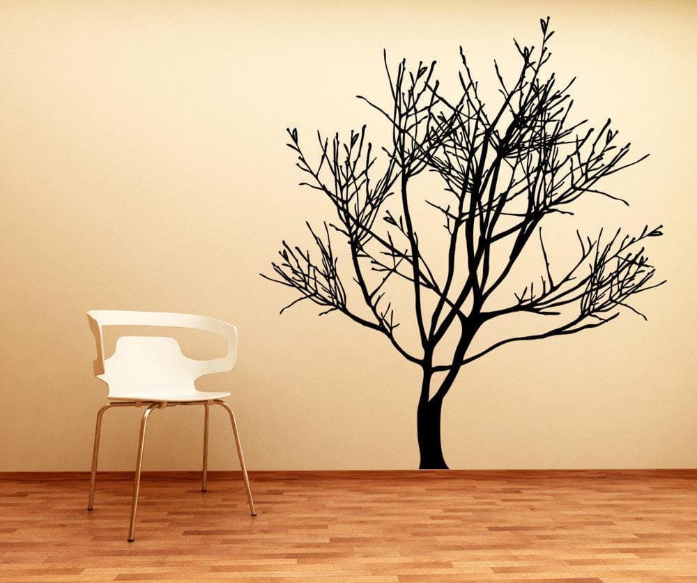 Vinyl Wall Decal Sticker Winter Tree #AC229
