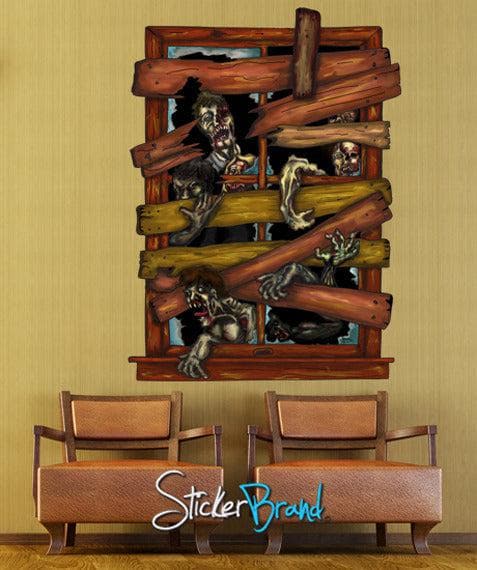 Graphic Wall Decal Sticker Zombie Apocalypse #JH151