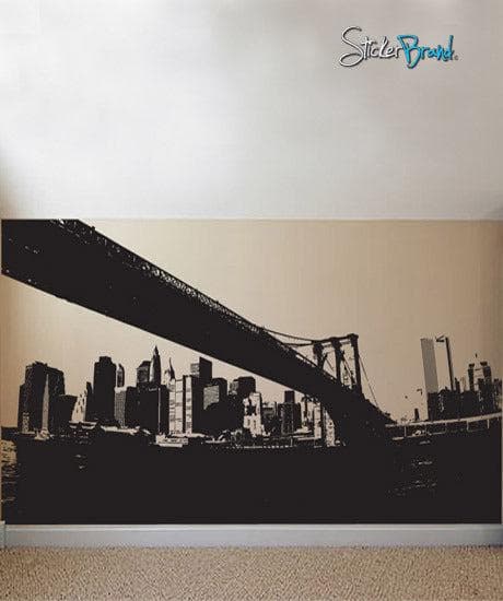 NYC Skyline Wall Decals - StickerBrand