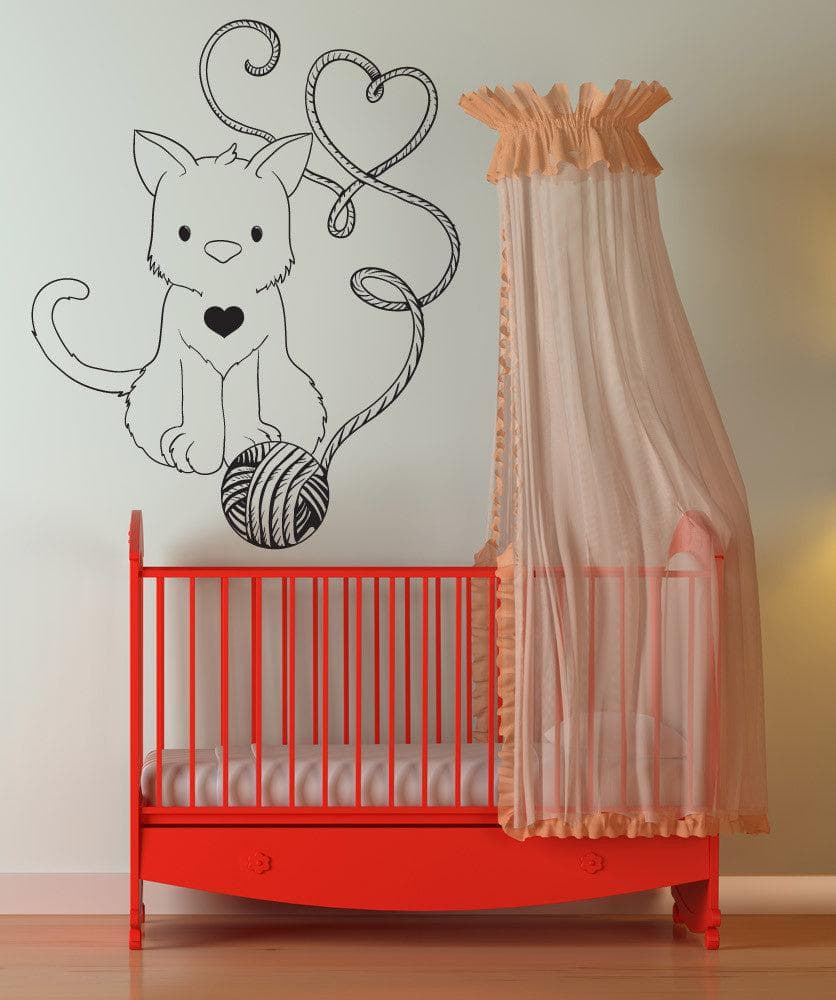 Cat Wall Decals - StickerBrand