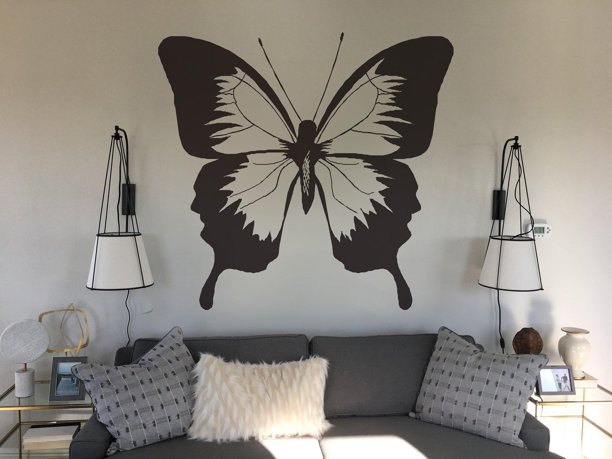 Set of 30 Butterflies Vinyl Wall Art Decals - 5 x 5 - Bedroom Vinyl –  Imprinted Designs