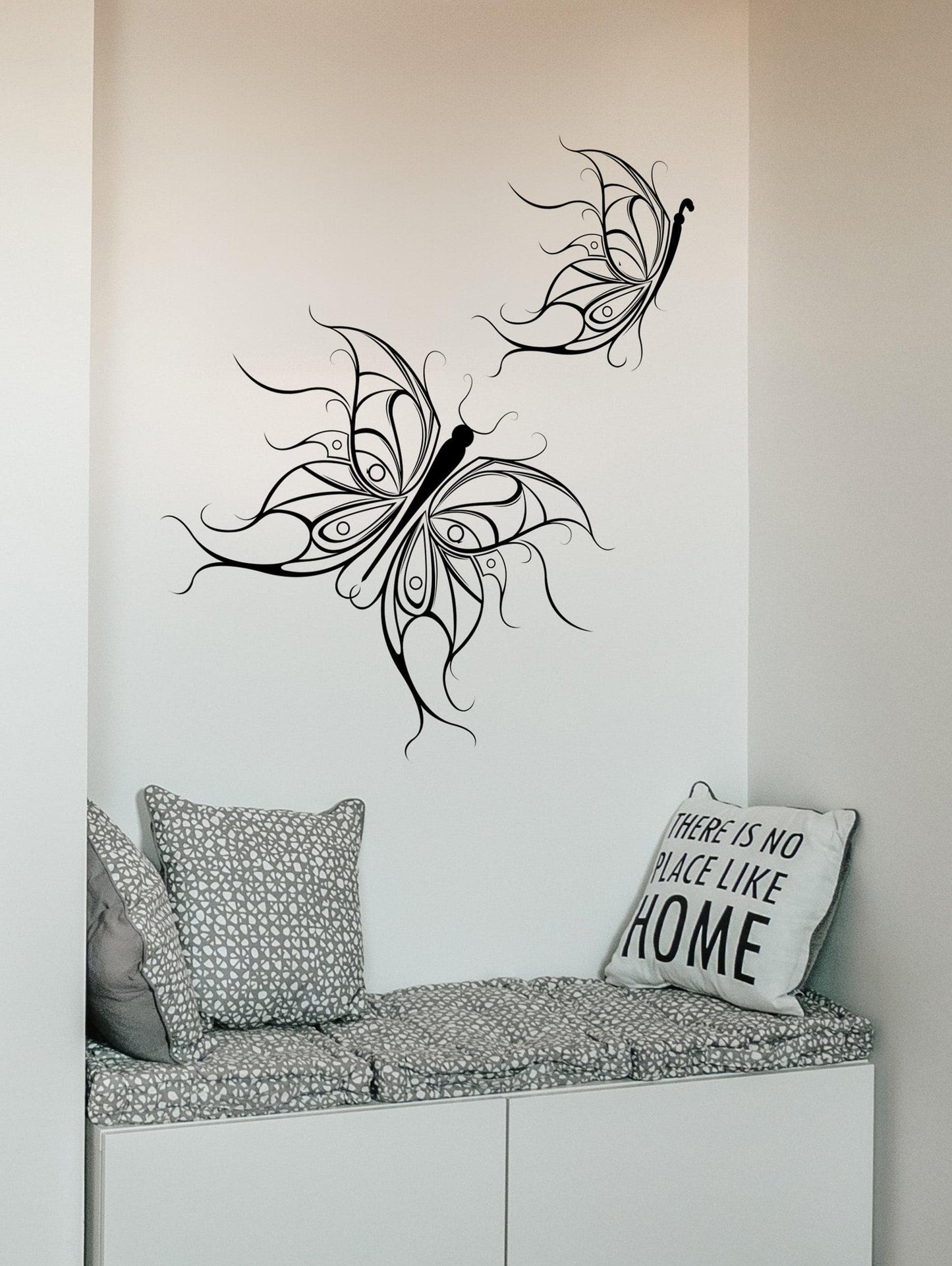 Flying Designer Butterflies Wall Decal. #1084