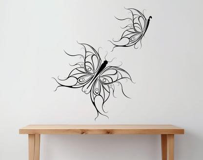 Flying Designer Butterflies Wall Decal. #1084