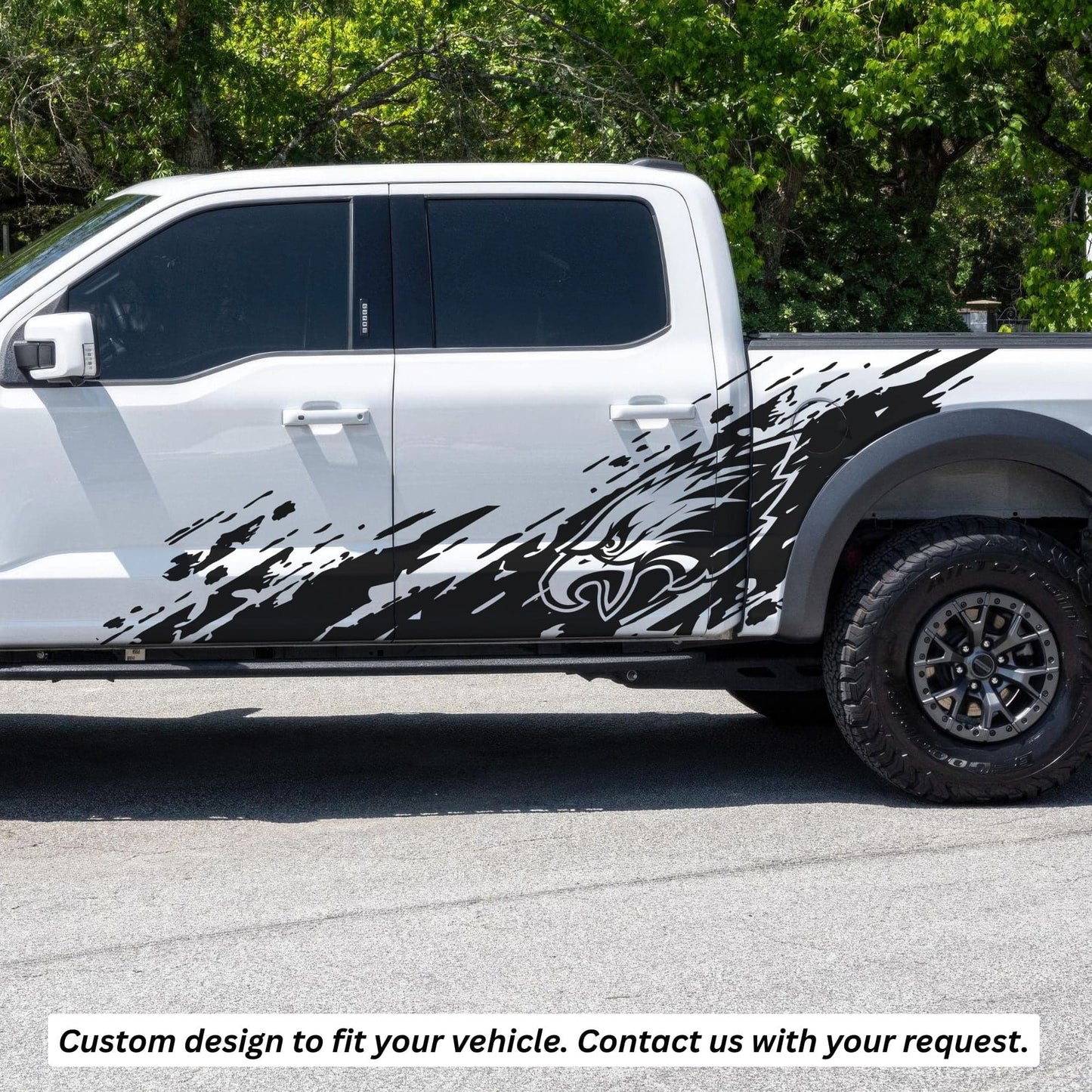 Custom Off Road Graphic Truck Decal Sticker. Personalized Logo for your Vehicle. #7009