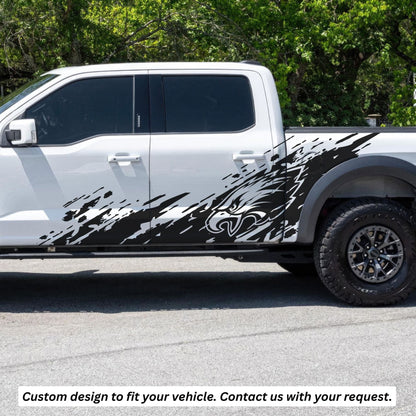 Custom Off Road Graphic Truck Decal Sticker. Personalized Logo for your Vehicle. #7009