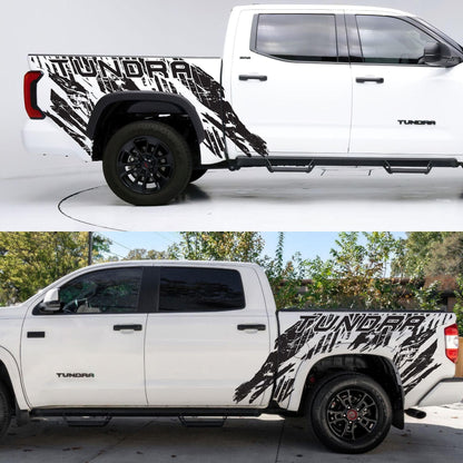 Toyota Tundra Graphic Decal Mud Splash. #6247