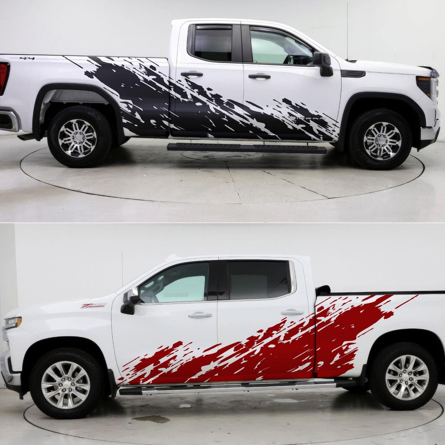 Truck Mud Splash Graphic Sticker. Silverado / GMC Sierra. #6898