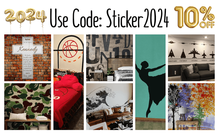 Wall Decal Stickers | Peel and Stick Wall Murals | By Stickerbrand ...