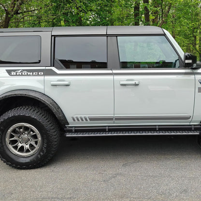 Offroad Overland Bronco Stripes Decal Sticker. #7035