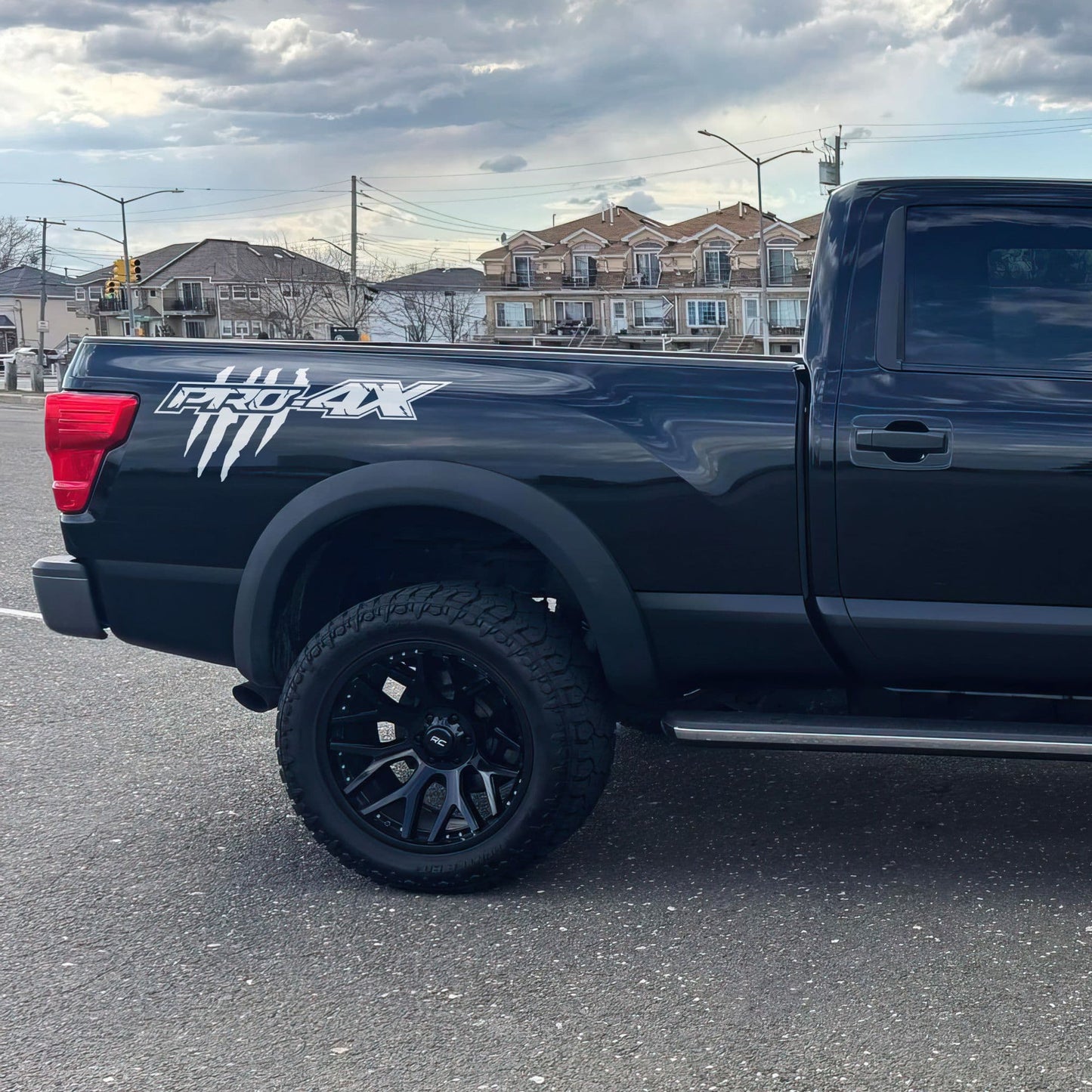 Frontier / Titan Pro-4x Raptor Claw Marks Decal Sticker. Set of 2. #7103