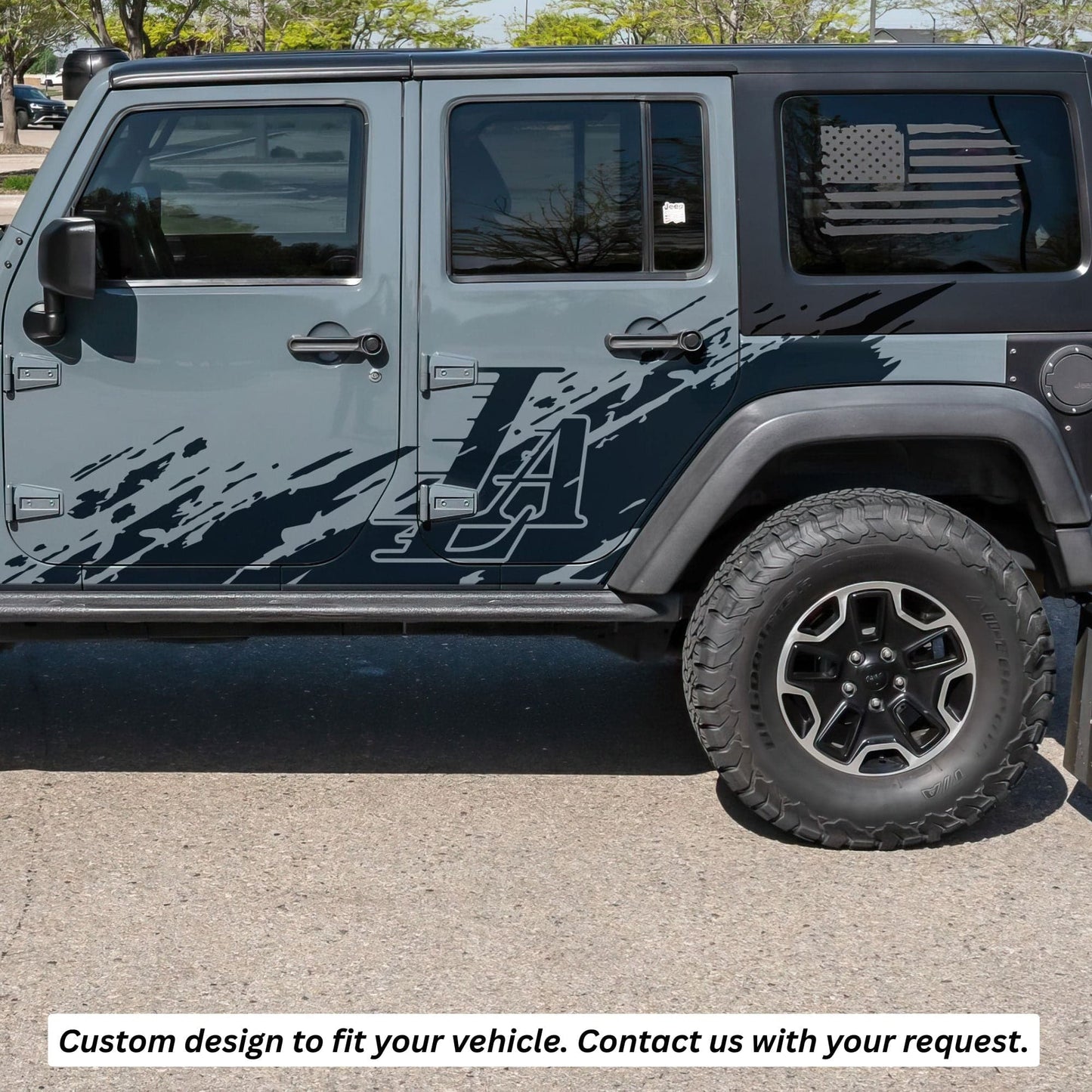 Custom Off Road Graphic Truck Decal Sticker. Personalized Logo for your Vehicle. #7009