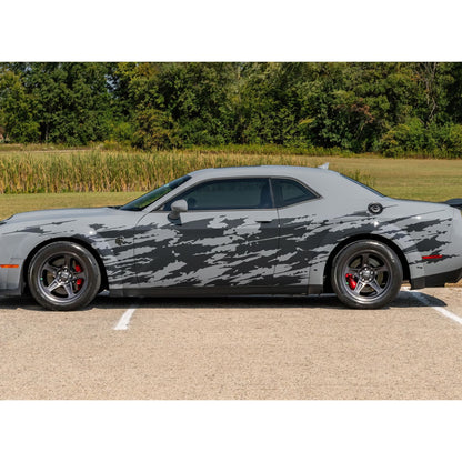 Splash Decal, Grunge Scratch Marks Decal Sticker for Challenger, Charger. #7102
