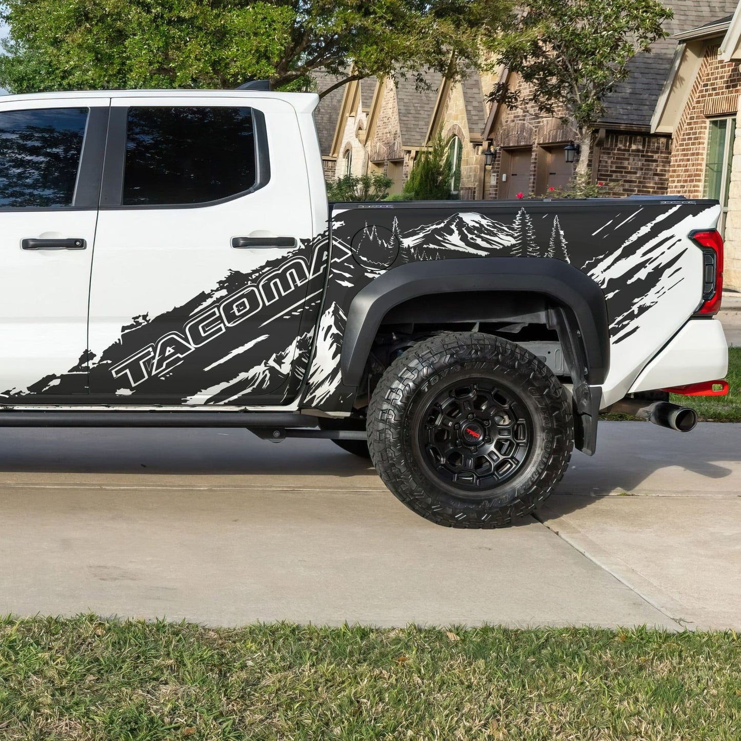 Tacoma Truck Decal Graphic Sticker. Mountain Off-Road Outlander. #7112