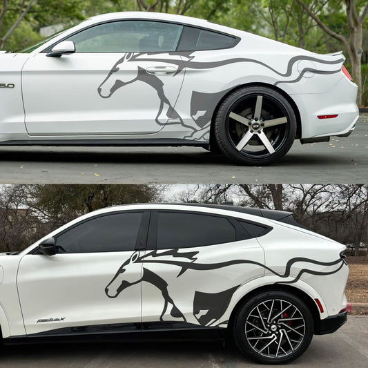 Mustang Horse Graphic Decal for Mustang Car, Mustang Mach-E. #7096