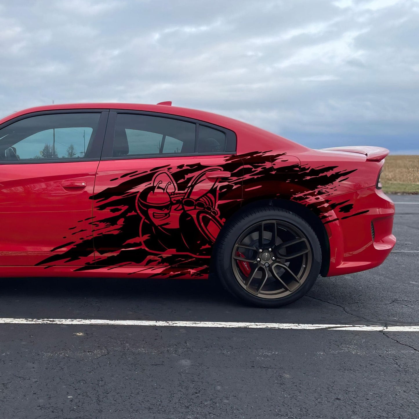 Scat Pack Decal Sticker for Challenger, Charger. #7026