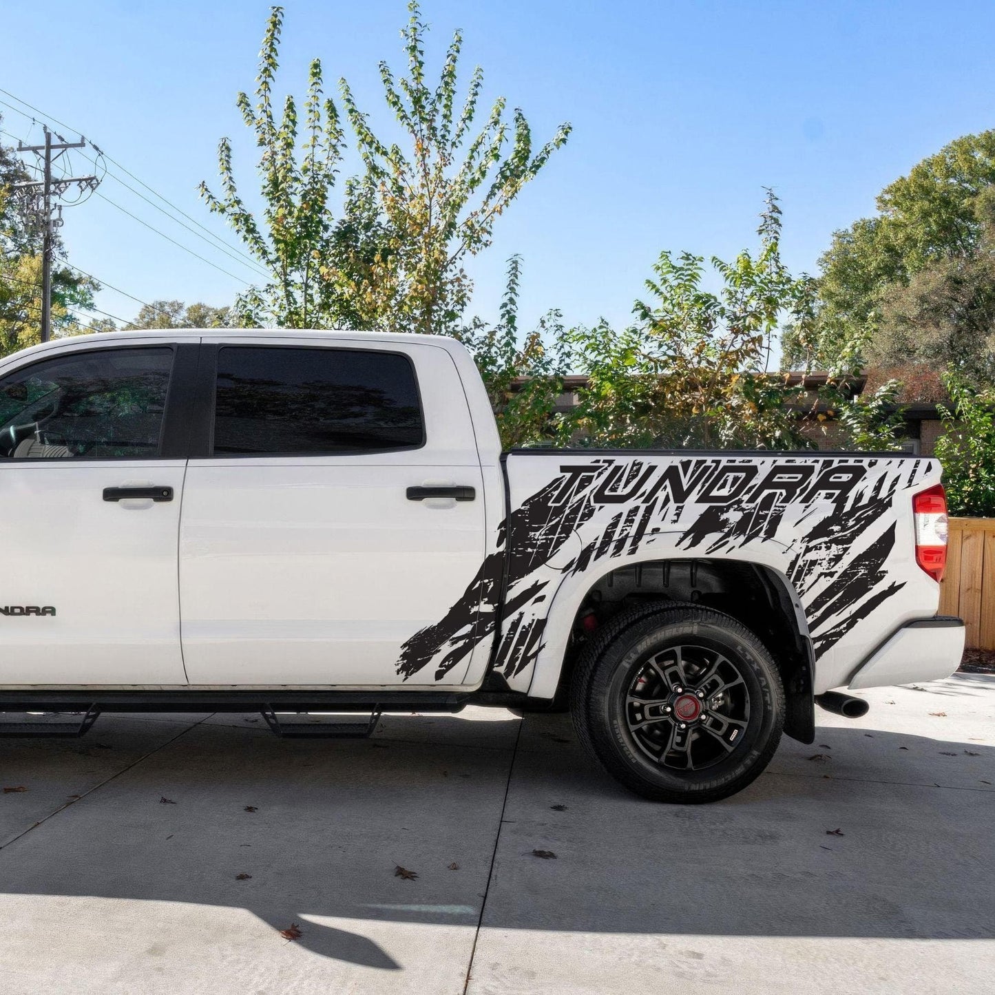 Toyota Tundra Graphic Decal Mud Splash. #6247