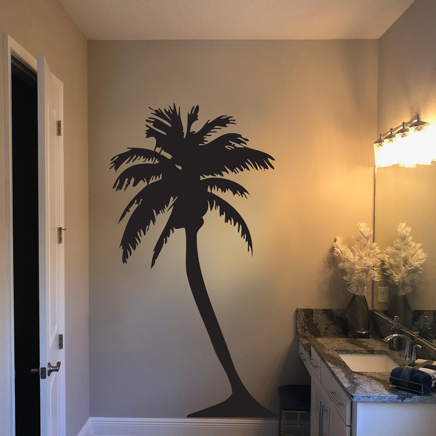 Large Palm Tree Wall Decal Sticker. #132