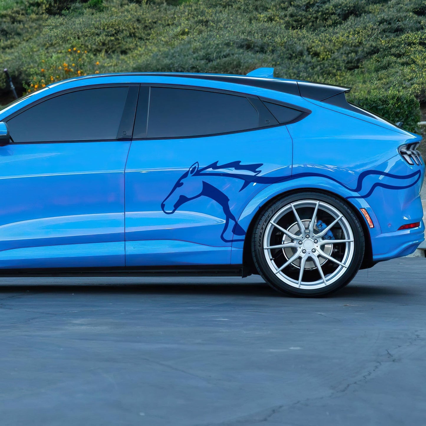 Mustang Horse Graphic Decal for Mustang Car, Mustang Mach-E. #7096