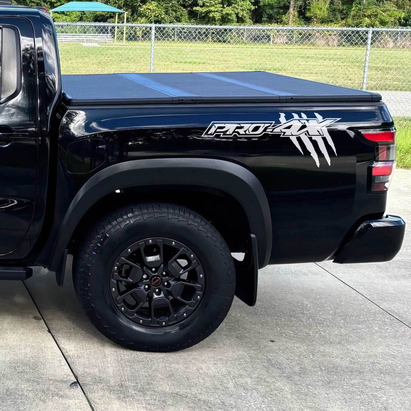 Frontier / Titan Pro-4x Raptor Claw Marks Decal Sticker. Set of 2. #7103