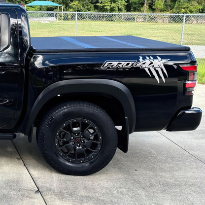 Frontier / Titan Pro-4x Raptor Claw Marks Decal Sticker. Set of 2. #7103