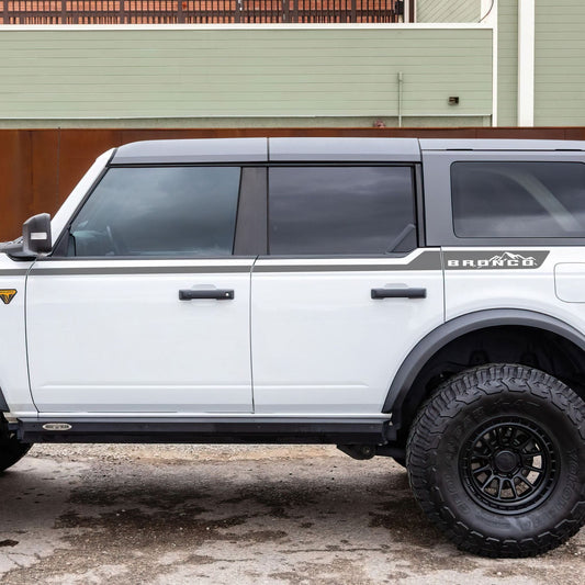 Offroad Overland Bronco Stripes Decal Sticker. #7035