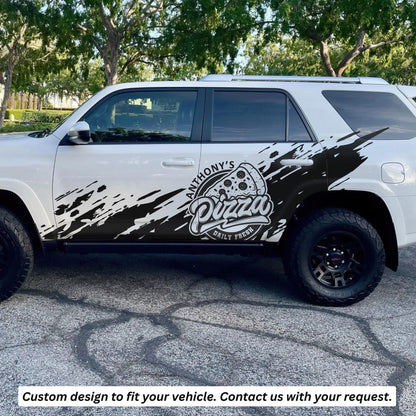 Custom Off Road Graphic Truck Decal Sticker. Personalized Logo for your Vehicle. #7009