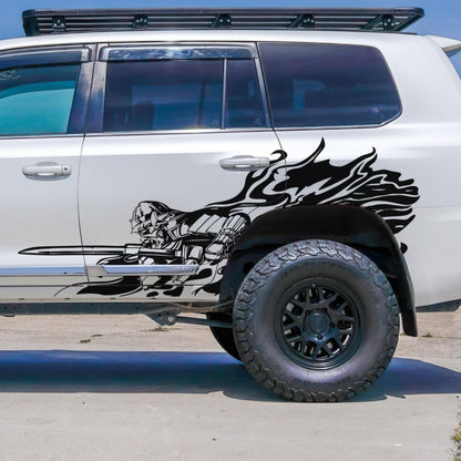 Samurai Warrior Graphic Car Decal Sticker. #6933